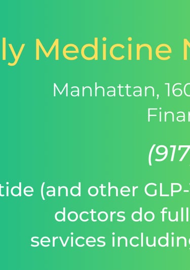 NY Semaglutide Cinic
