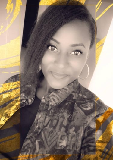 a woman with a scarf around her neck