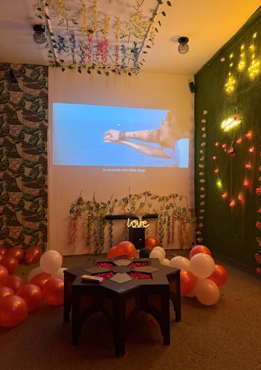 Private theatre anniversary celebration at The Jamboree Gurgaon