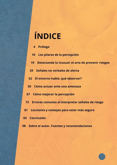 Índice - El arte de prevenir