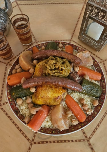 couscous royal aux légumes
