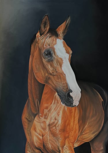 Hyperrealistisch Equine art