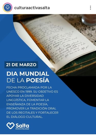 21 de Marzo - Día Mundial de La Poesía