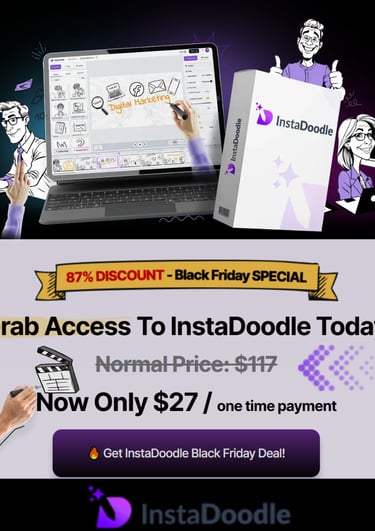 InstaDoodle whiteboard video voice-to-text software