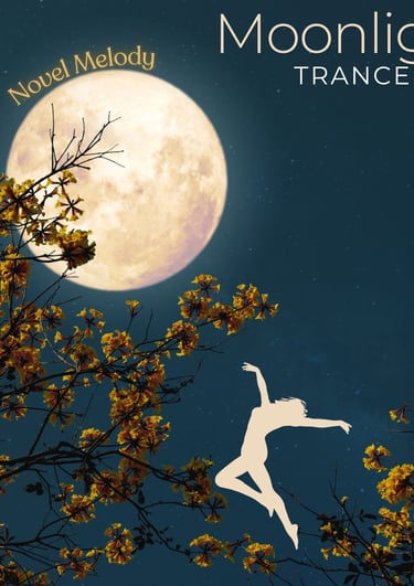 Woman Dancing under the moon