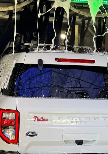 Car entering Express Tunnel