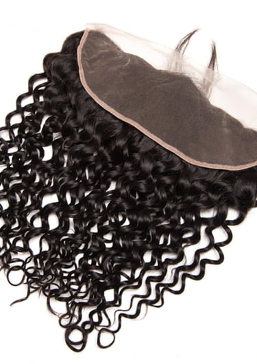 An image displaying an example of the Natural Brown Curly Frontal hair option.