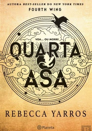 capa do livro quarta asa