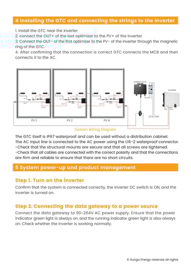 SUNGO iOPT Solar Power Optimiser and GTC Installation Manual-6