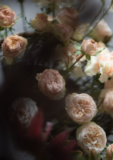 a vase with flowers in it wedding decoration
