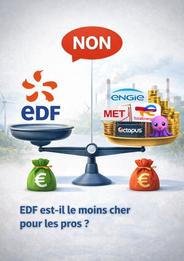 infographie edf comparaison avec les autres fournisseur pro information qualité