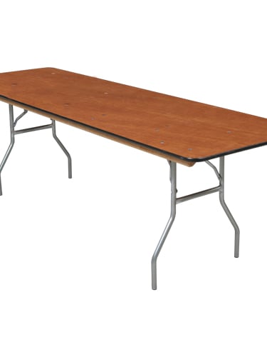 El Paso Diamond Events wooden table, 8 feet event table, el paso tx