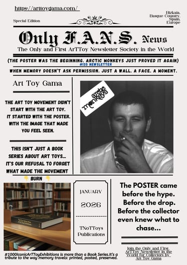 art toy newsletter for collectors by art toy gama collective