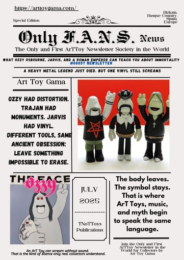 ozzy osbourne james jarvis the face magazine art toys