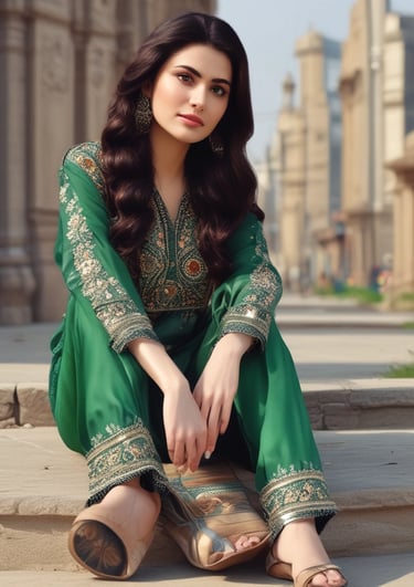 An assortment of casual wear laid out on a soft surface.