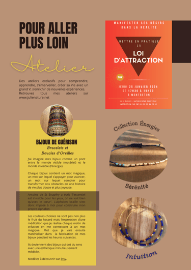 atelier loi d'attraction