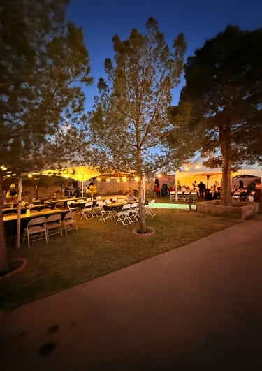 Event rentals, tent rentals, el paso diamond events, tables, chairs