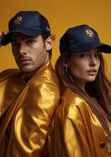 Luxury crafted caps