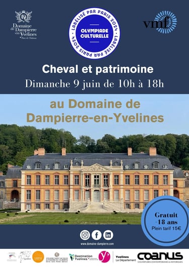 Domaine du château de Dampierre en Yvelines