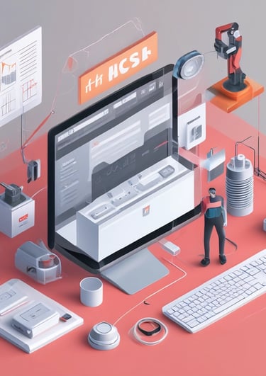 A vibrant banner showcasing digital products and AI tools available at discounted rates.