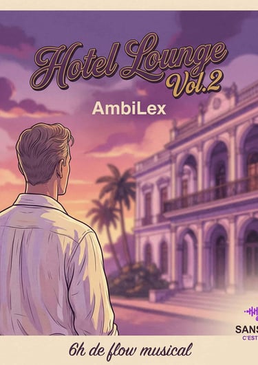 Clé USB musicale hotel lounge sansacem