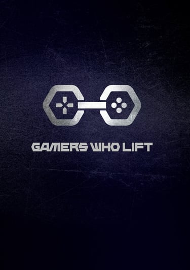 Gamers Who Lift Poster