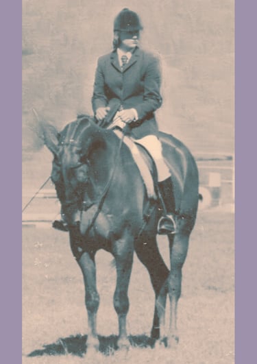 Deborah Berry Champion Lady Rider 1976