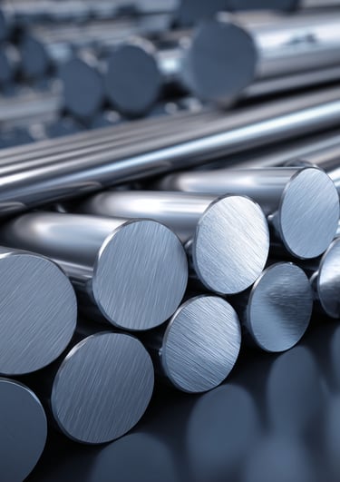 steel and iron rollers, materials machined on cnc