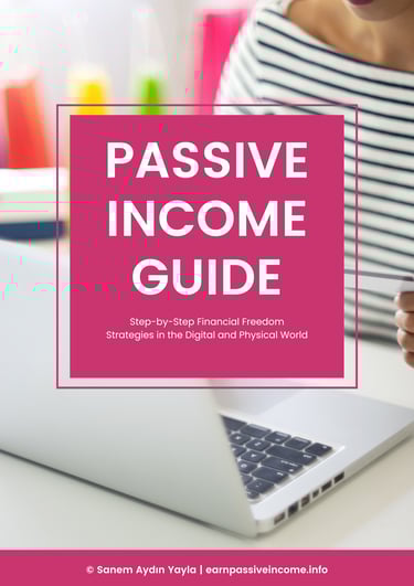 The cover page of "Passive Income Guise" ebook