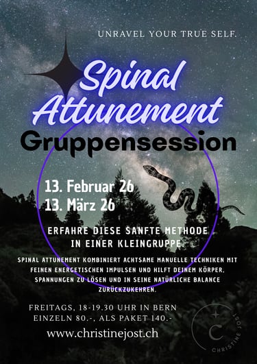 spinal attunement gruppensession bern