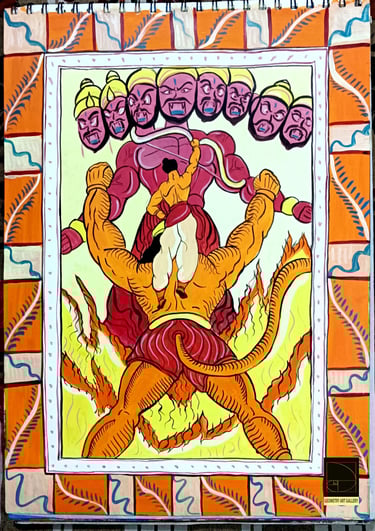 pattachitra art of ramayana