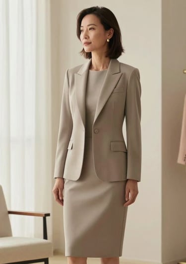 A sleek, minimalist photo of a city street with a stylishly dressed person walking confidently, capturing urban fashion vibes.