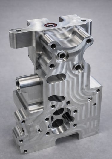 MACHINED HYDRAULIC MANIFOLD
