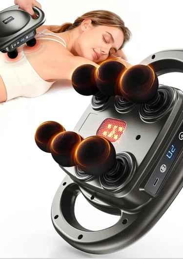 handheld roller massager tool for quick muscle release and recovery
