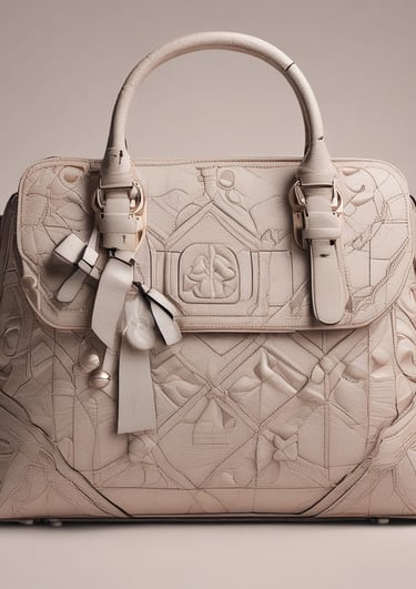 Soft, natural fabric swatches and cozy clothing items arranged casually.