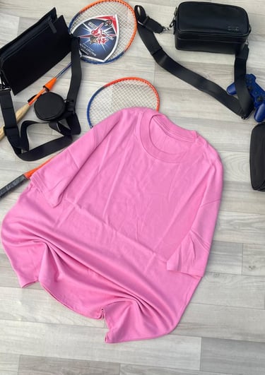 T-shirt Style Doux Rose Fuchsia