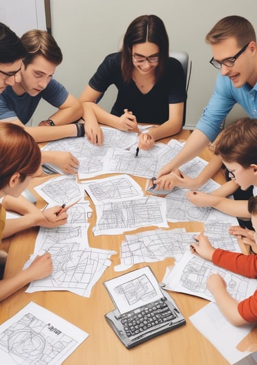 black blue and yellow textile