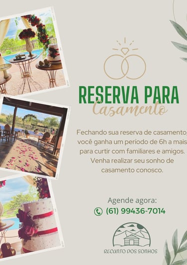 Reserva para Casamento