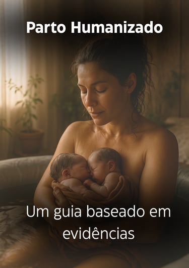 imagem de uma mulher segurando os seus bebês