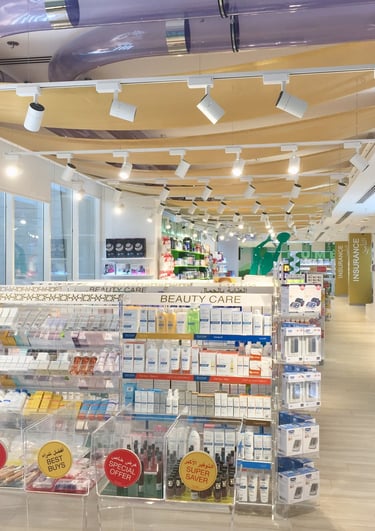 Pharmacy Lighting /Right Led Lighting Ajman