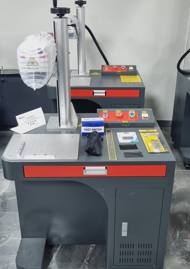 Fiber lazer markalama