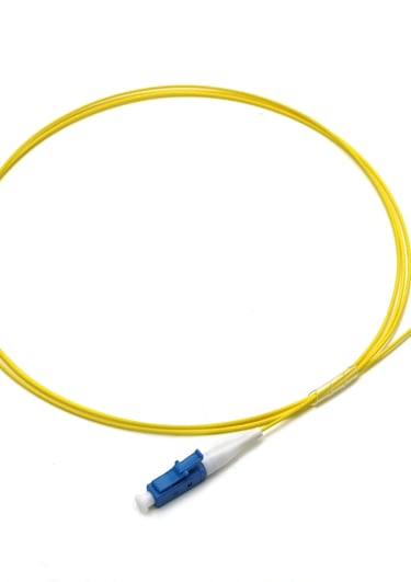 PVC LSZH LC Pigtail Fiber Optic 1~ 144 core for Data processing networks