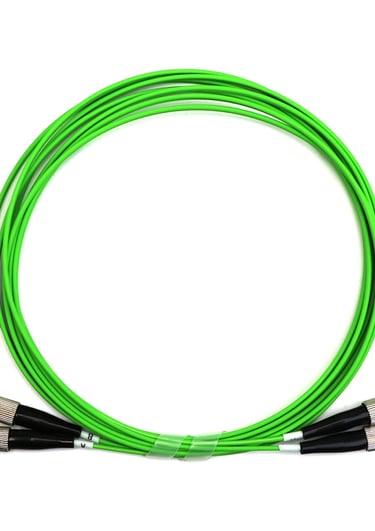  Multimode OM5 Duplex Customized Length Fiber Optic Patch Cord