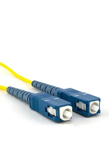 2m SC to SC singlemode 9/125 simplex fiber optic patch cable