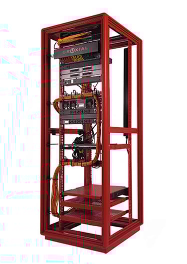 42u 24"D Cable Network Rack Deep