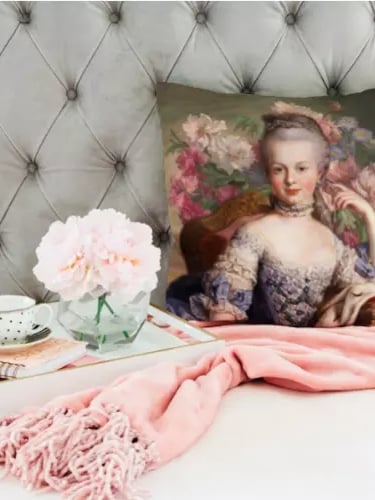 coussin velours made in France