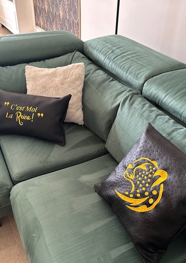 coussin fabrication sur-mesure - fabrication française