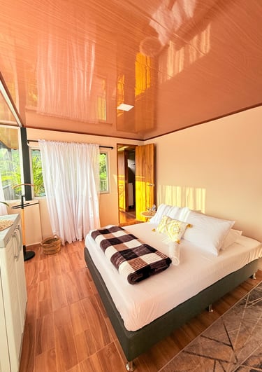 Habitación doble con vista a las montañas