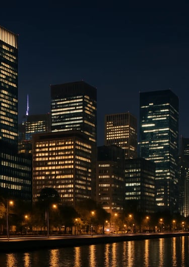 City nightscape showcase