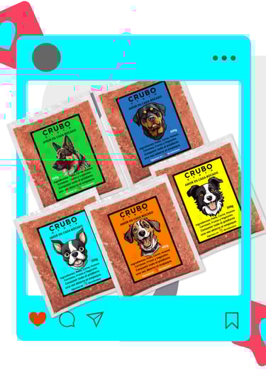 una guía del criador de perros para crear un producto alimenticio para perros personalizado con CB
